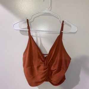 Burnt Orange Crop Top